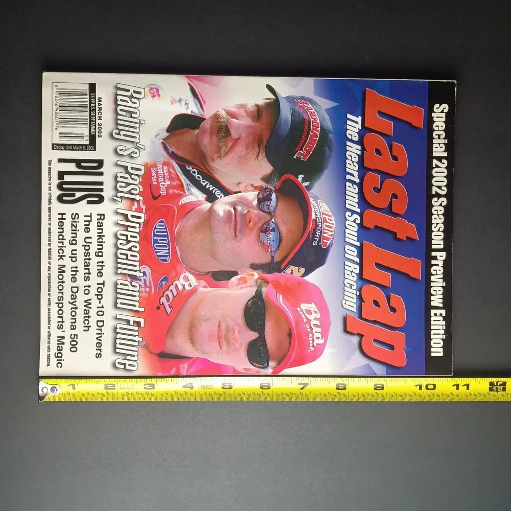 Last Lap The Heart And Soul Of Racing March 2002 Special Season Preview Magazine